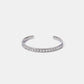 Stainless Steel Inlaid Zircon Bracelet